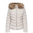 Only Ellan Quilted Fur Jacket (Dame)