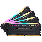 Corsair Vengeance Black RGB LED Pro DDR4 3200MHz 4x8GB (CMW32GX4M4C3200C16)
