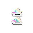 Corsair Vengeance White RGB LED Pro DDR4 3200MHz 8x8Go (CMW64GX4M8C3200C16W)