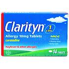 Clarityn 10mg Loratadin 14 Tablets
