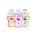 Tommee Tippee Colour My World Feeding Bottles Set 260ml 3-pack