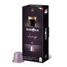 Gimoka Nespresso Lungo 10st (Kapsler)