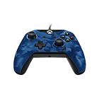 PDP Wired Camo Blue Controller (Xbox One)