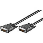 MicroConnect DVI-D - DVI-D Dual Link 0.5m