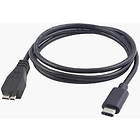 MicroConnect USB C - USB Micro-B 3.0 0,6m