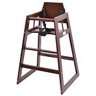 Costway Wooden Baby High Chair Feeding Seat
