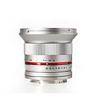 Rokinon 12/2.0 Silver for Olympus/Panasonic m4/3