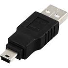 Deltaco USB A - USB Mini-B Adapter