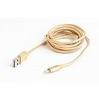 Gembird Braided USB A - Lightning 1,8m