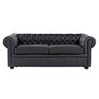 Beliani Chesterfield Leather Sofa (2/3-seater)