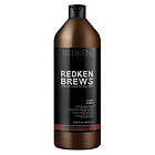 Redken Brews Mens 3in1 Shampoo Conditioner & Body Wash 1000ml