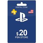 Sony PlayStation Network Card - 20 USD