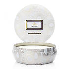 Voluspa 3 Wick Candle In Decorative Tin Mokara