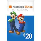 Nintendo eShop Card - 20 USD