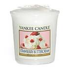 Yankee Candle Votives Strawberry/Buttercream