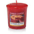 Yankee Candle Votives Rhubarb Crumble