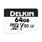 Delkin Advantage microSDXC Class 10 UHS-I U3 V30 660x 64GB