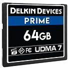 Delkin Prime Compact Flash 1050x 64GB