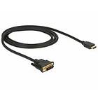 DeLock HDMI - DVI-D Single Link 1m