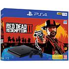 Sony PlayStation 4 (PS4) Slim 1To (+ Red Dead Redemption 2) 2018