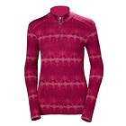 Helly Hansen Merino Mid Graphic LS Shirt Half Zip (Femme)