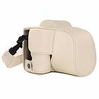 MegaGear Ever Ready Leather Camera Case for Canon EOS M50