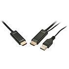 Lindy Fibre Optic Hybrid 18Gbps HDMI - HDMI High Speed 30m