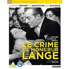 Le Crime De Monsieur Lange (US) (Blu-ray)