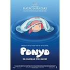 Ponyo På Klippan Vid Havet (DVD)