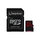 Kingston Canvas React microSDXC Class 10 UHS-I U3 V30 A1 100/80Mo/s 512Go