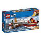LEGO City 60213 L'incendie sur le quai