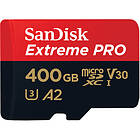 SanDisk Extreme Pro microSDXC Class 10 UHS-I U3 V30 A2 170/90MB/s 400GB