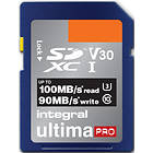 Integral UltimaPro Premium SDXC Class 10 UHS-I U3 V30 A1 100/70Mo/s 64Go