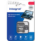 Integral microSDHC Class 10 UHS-I U1 V10 A1 100MB/s 32GB