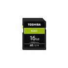 Toshiba High Speed N203 SDHC Class 10 UHS-I U1 16GB