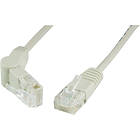 Deltaco UTP Cat5e RJ45 - RJ45 (Swivel) 0,5m