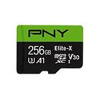PNY Elite-X microSDXC Class 10 UHS-I U3 V30 A1 256GB