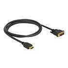 DeLock Bidirectional 7,9Gbps HDMI - DVI-D Dual Link 1,5m