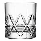 Orrefors Peak Double Old Fashioned Whiskyglass 34cl 4-pack