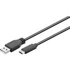 Goobay 3A USB A - USB C 2.0 1,8m