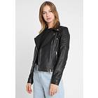 Noisy May Leather-Look Jacket (Women's)