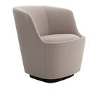 Cappellini Orla Small Swivel Fåtölj (Läder)