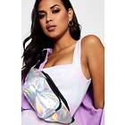 Boohoo Holographic Front Pocket Bumbag