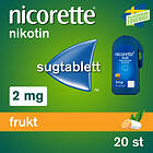 Nicorette Fruit 2mg 20 Sugtabletter