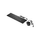 HP Pavilion Wired Keyboard and Mouse 400 (Nordic)