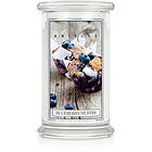 Kringle Candle Large Classic Jar 2 Wick Scented Candle Blueberry Muffin