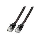 EFB-Elektronik Flat U/UTP Cat6a RJ45 - RJ45 PVC 0,5m