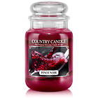 Country Candle Large Jar 2 Wick Scented Candle Pinot Noir