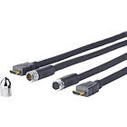 VivoLink Pro Crosswall HDMI - HDMI Haute vitesse 15m