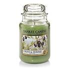 Yankee Candle Large Jar Olive & Thyme